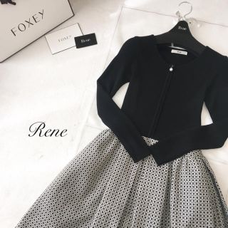 ルネ(René)の週末限定価格♡美品♡Rene ルネ ジップ ワンピース(ひざ丈ワンピース)