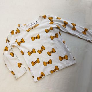 コドモビームス(こどもビームス)のminirodini ribbon Long-sleeve shirt(シャツ/カットソー)