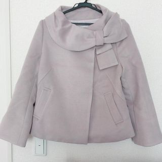 ウィルセレクション(WILLSELECTION)の♡みほ♡様専用　ウィルセレクション  リボン ショートコート(ピーコート)