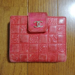 シャネル(CHANEL)のCHANEL 2つ折財布 アイコンライン(財布)