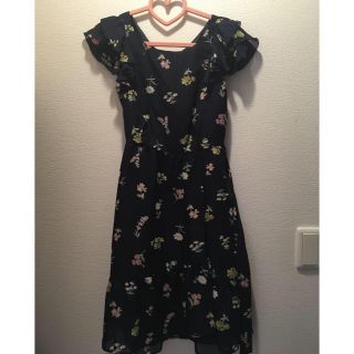 ウィルセレクション(WILLSELECTION)のウィルセレクション❤️花柄シフォンワンピース(ひざ丈ワンピース)