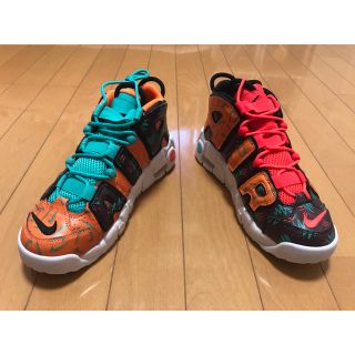 ナイキ(NIKE)の新品☆ ナイキ AIR MORE UPTEMPO エアモアアップテンポ GS(スニーカー)