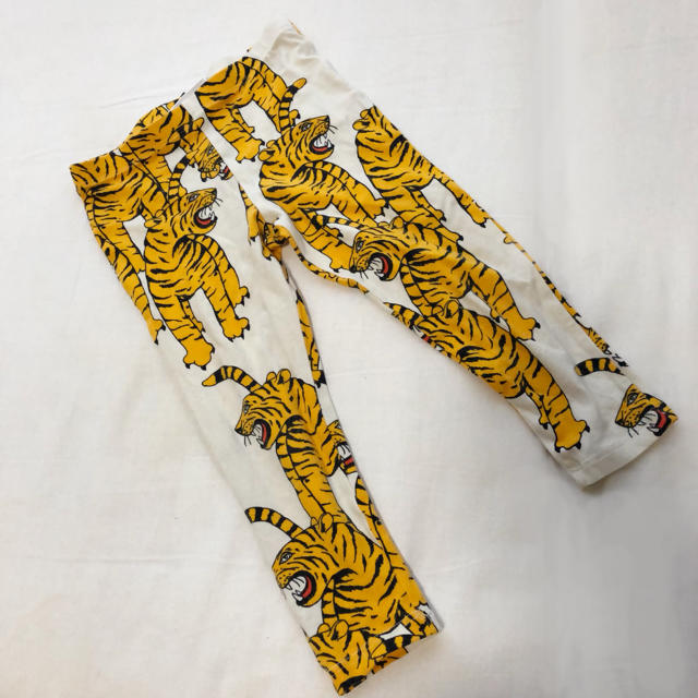 こども ビームス(コドモビームス)のまるる。。。。様 専用 minirodini tigar leggings キッズ/ベビー/マタニティのベビー服(~85cm)(パンツ)の商品写真