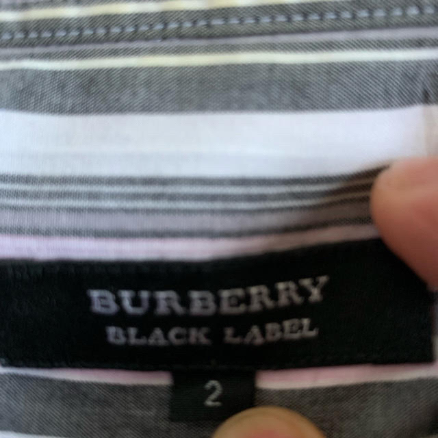 BURBERRY BLACK LABEL(バーバリーブラックレーベル)のバーバリーブラックレーベル シャツ メンズのトップス(シャツ)の商品写真