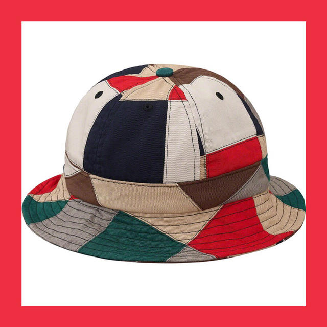 Supreme Patchwork Bell Hatハット