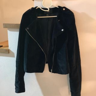 エイチアンドエム(H&M)のH&M ライダースジャケットブラック EUR32(ライダースジャケット)