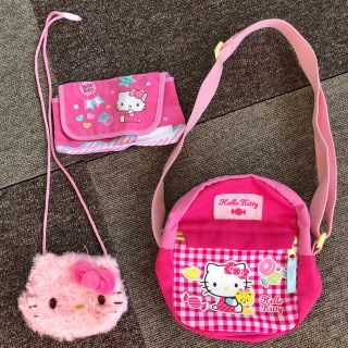 ハローキティ お子様バッグ 小物入れ お財布(ポシェット)