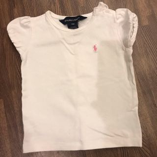 ラルフローレン(Ralph Lauren)のラルフローレン 白Tシャツ(Tシャツ/カットソー)