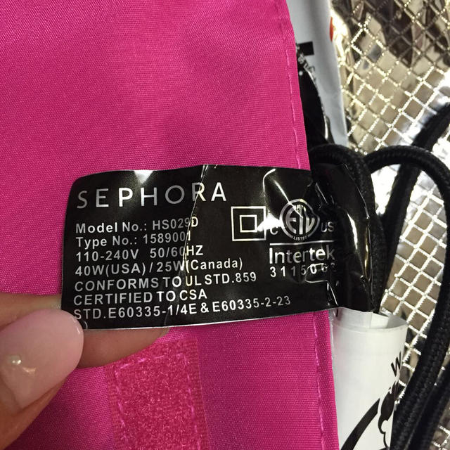 Sephora(セフォラ)の新品♡SEPHORAコンパクトアイロン その他のその他(その他)の商品写真