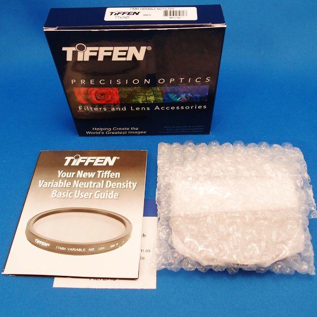 卸売 Tiffen ティッフェン 新品未使用品 77mm 可変NDフィルター フィルター