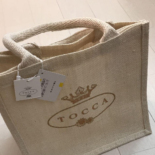 TOCCA - ★新品未使用★TOCCA 麻 トートバッグの通販 by mei｜トッカならラクマ