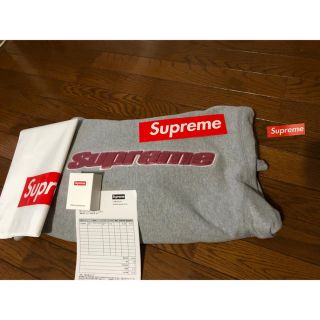 シュプリーム(Supreme)の supreme Chenille Hooded Sweatshirt(パーカー)