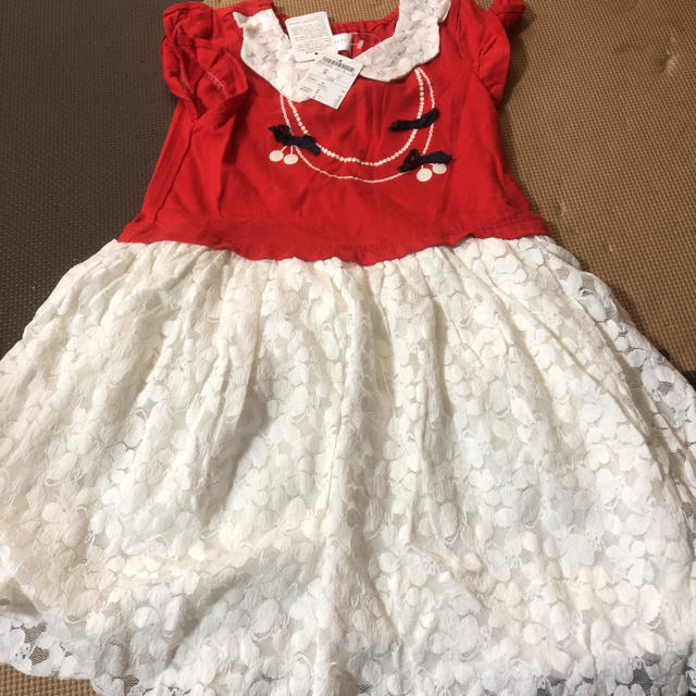 WILL MERY(ウィルメリー)の新品 ウィルメリー WILL MERY ワンピース 120cm キッズ/ベビー/マタニティのキッズ服女の子用(90cm~)(ワンピース)の商品写真