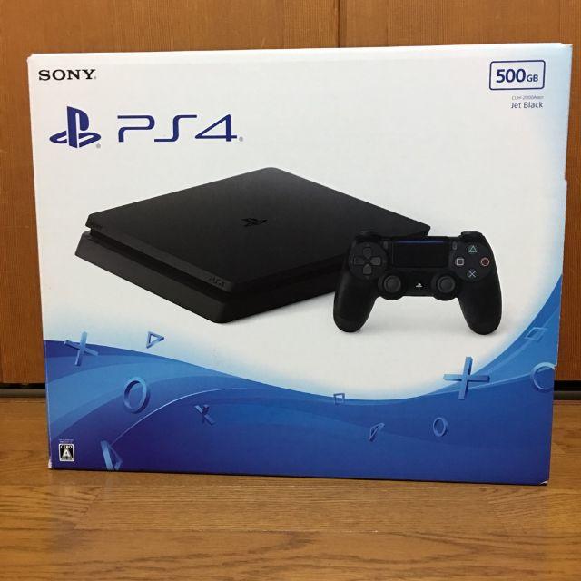 【送料込み】PS4 本体『CUH-2000A』500GB ジェットブラック