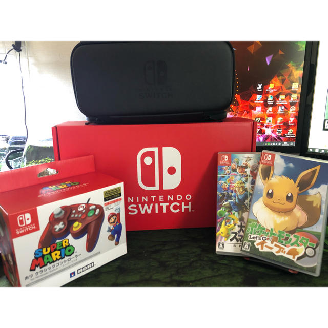 任天堂 Switch スマブラ イーブイ セット