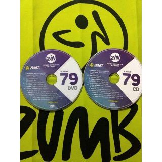 ズンバ(Zumba)のZUMBA　ズンバ　ZIN79　DVD　＆　CD　最新　インストラクター専用(スポーツ/フィットネス)