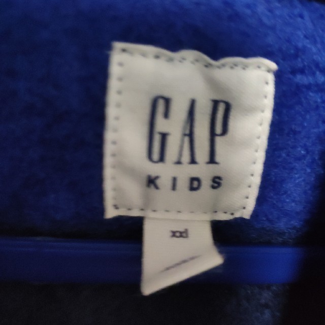 GAP Kids(ギャップキッズ)の【綺麗】GAP KIDS パーカー XXL 160 青 黒 シマ 実質1139円 キッズ/ベビー/マタニティのキッズ服男の子用(90cm~)(ジャケット/上着)の商品写真