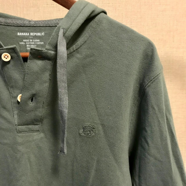 Banana Republic(バナナリパブリック)の美品 バナナリパブリック パーカー メンズのトップス(パーカー)の商品写真