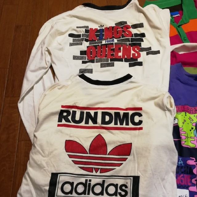 adidas(アディダス)の【ktk様専用】RUN DMC　adidas ロングTシャツ2枚 その他のその他(その他)の商品写真