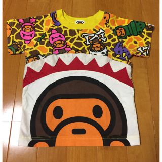 アベイシングエイプ(A BATHING APE)のベイプキッズ半袖Tシャツ100㎝(Tシャツ/カットソー)