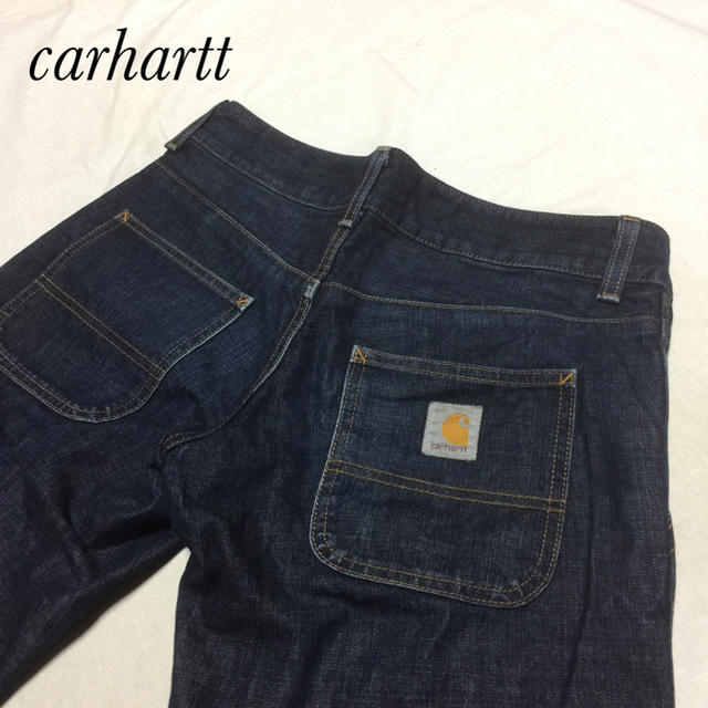 濃紺 美品 carhartt カーハート レディース サイズ27約77cm