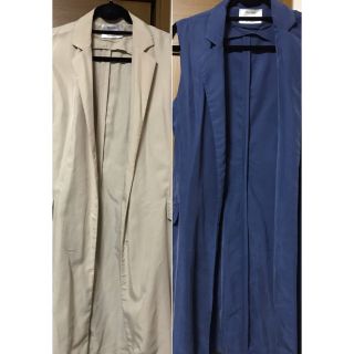 ザラ(ZARA)のBershka 美品 ノースリトレンチ 2点(トレンチコート)