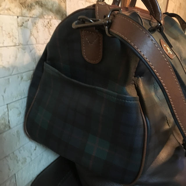 ショルダー付き旅行バッグ メンズのバッグ(ボストンバッグ)の商品写真