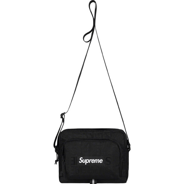 正規品 19ss Supreme Shoulder Bag BLACK 1