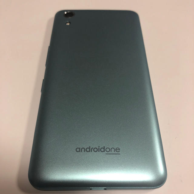 ANDROID(アンドロイド)のAndroid one s4ライトグリーン（未使用品） スマホ/家電/カメラのスマートフォン/携帯電話(スマートフォン本体)の商品写真