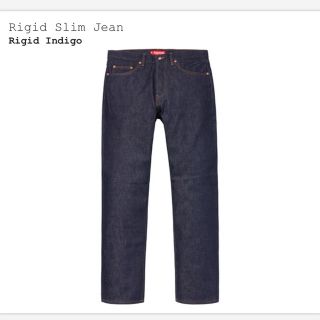 シュプリーム(Supreme)の2019 supreme Rigid slim jean(デニム/ジーンズ)