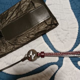 グッチ(Gucci)の新品☆GUCCI☆ストラップ☆(ストラップ/イヤホンジャック)