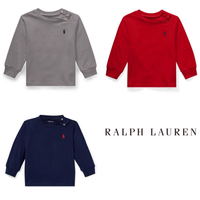 Ralph Lauren(ラルフローレン)のラルフローレン ベビー ロンT キッズ/ベビー/マタニティのベビー服(~85cm)(Ｔシャツ)の商品写真