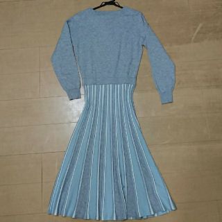 アンドクチュール(And Couture)のアンドクチュール☆スプリングニットワンピース(ひざ丈ワンピース)