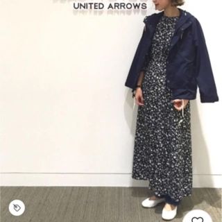 ビューティアンドユースユナイテッドアローズ(BEAUTY&YOUTH UNITED ARROWS)のビューティアンドユース ペイズリーフラワー マキシワンピ  ガウン 2ウェイ(ロングワンピース/マキシワンピース)