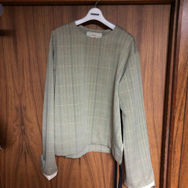 sunsea polly tweed herringbone pullover - Tシャツ/カットソー(七分 ...