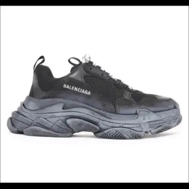 Balenciaga(バレンシアガ)の新品•未使用『BALENCIAGA / トリプルS クリアソール ブラック』 メンズの靴/シューズ(スニーカー)の商品写真