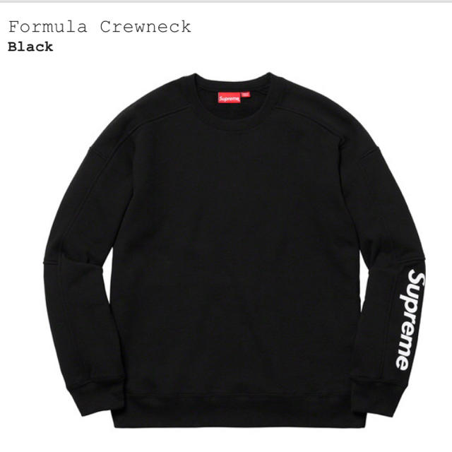 Supreme(シュプリーム)のsupreme formula crewneck black s メンズのトップス(スウェット)の商品写真