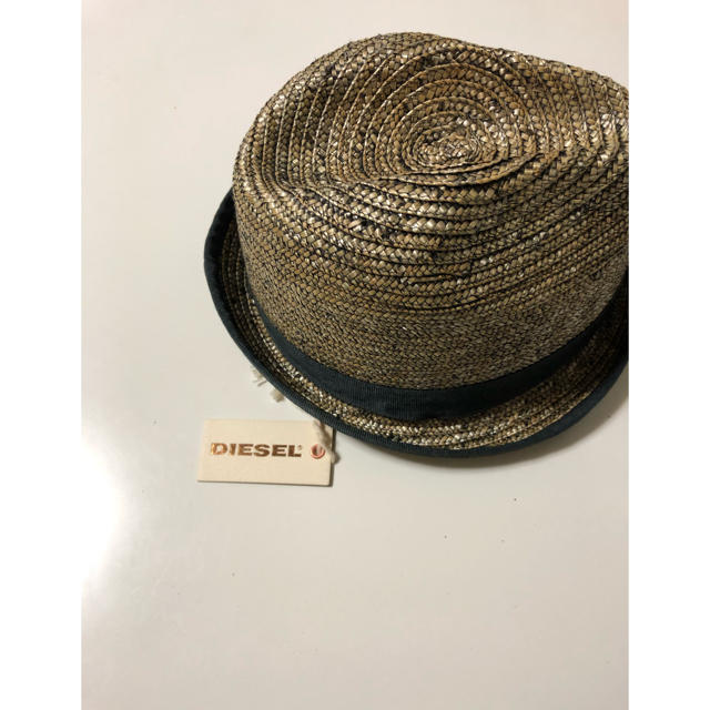 DIESEL(ディーゼル)のディーゼル 中折れハット DIESEL ストローハット メンズの帽子(ハット)の商品写真