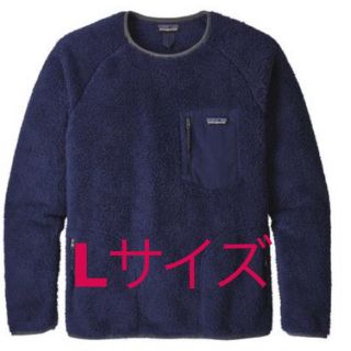 パタゴニア(patagonia)の新品未使用 パタゴニア ロスガトスクルー フリース ネイビー Lサイズ(スウェット)