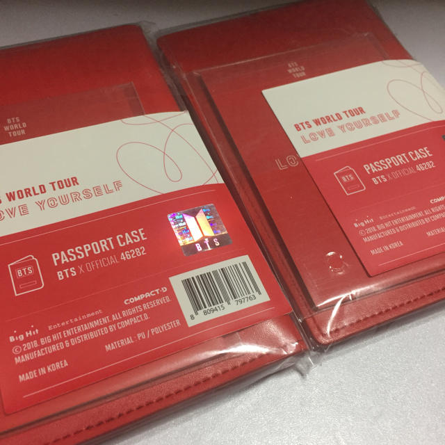 BTS パスポートケースCD