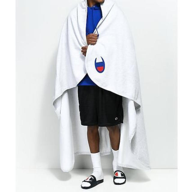 Champion(チャンピオン)の新品未使用 US企画 Champion reverse weave ブランケット メンズのファッション小物(その他)の商品写真