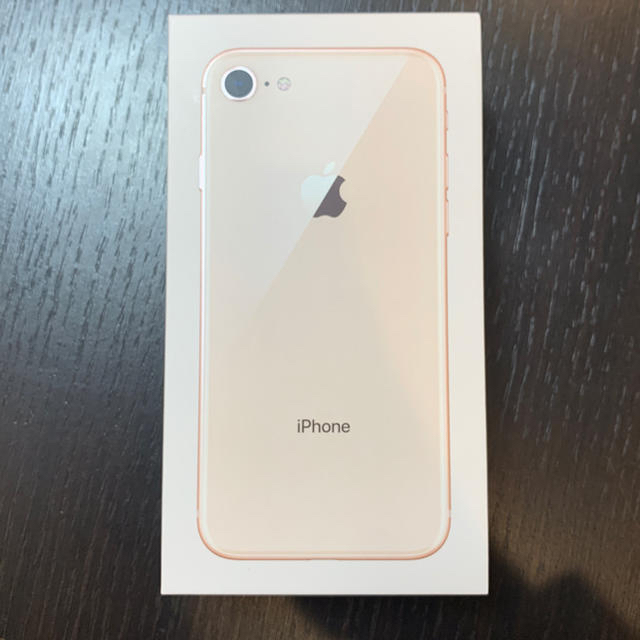 スマホ/家電/カメラSIMフリー iPhone8 ゴールド 64GB 新品 233 ケア加入可