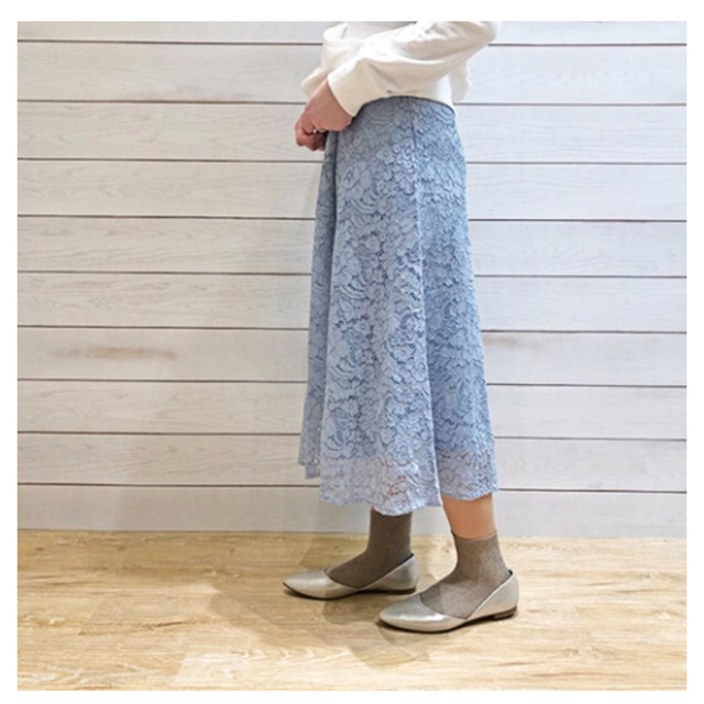 GU(ジーユー)の新品タグ付き レディースのスカート(ロングスカート)の商品写真
