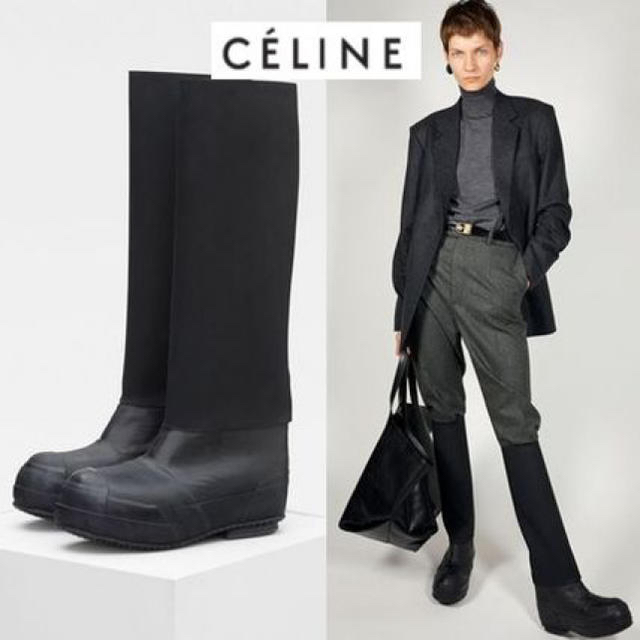 celine(セリーヌ)の専門のページ 🖤CELINE 🖤 レインブーツ レディースの靴/シューズ(レインブーツ/長靴)の商品写真