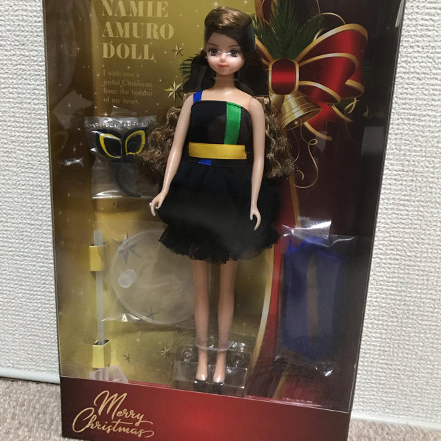 安室奈美恵 ドール  クリスマスカード　非売品