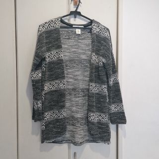 エイチアンドエム(H&M)のH＆M ロングニットカーディガン 150cm(カーディガン)