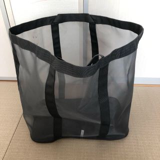 ムジルシリョウヒン(MUJI (無印良品))の無印 メッシュランドリーバスケット(バス収納)