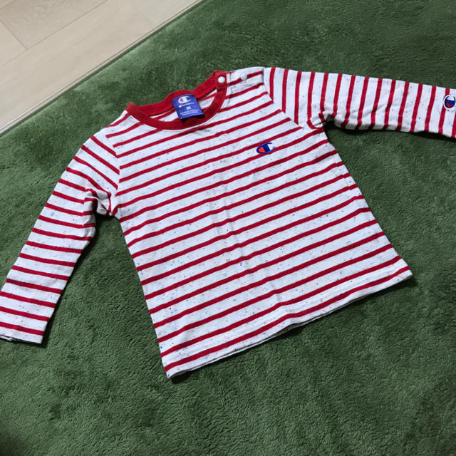 Champion(チャンピオン)のCoco様専用☆champion  ロングTシャツ キッズ/ベビー/マタニティのキッズ服女の子用(90cm~)(Tシャツ/カットソー)の商品写真