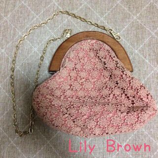 リリーブラウン(Lily Brown)のLily Brown かぎ針レトロバック(ショルダーバッグ)