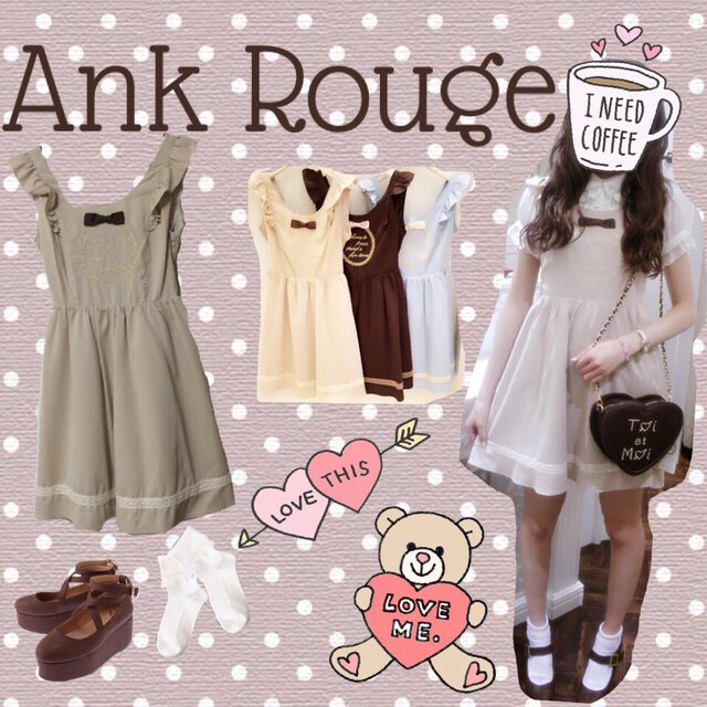 Ank Rouge(アンクルージュ)のわさお様♡5/1までお取り置き♡ レディースのワンピース(ミニワンピース)の商品写真